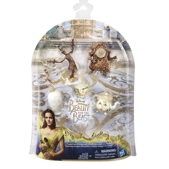 DISNEY HASBRO Other - DISNEY HASBRO Beauty And The Beast Princess Castle Friends Figures Toys NEW